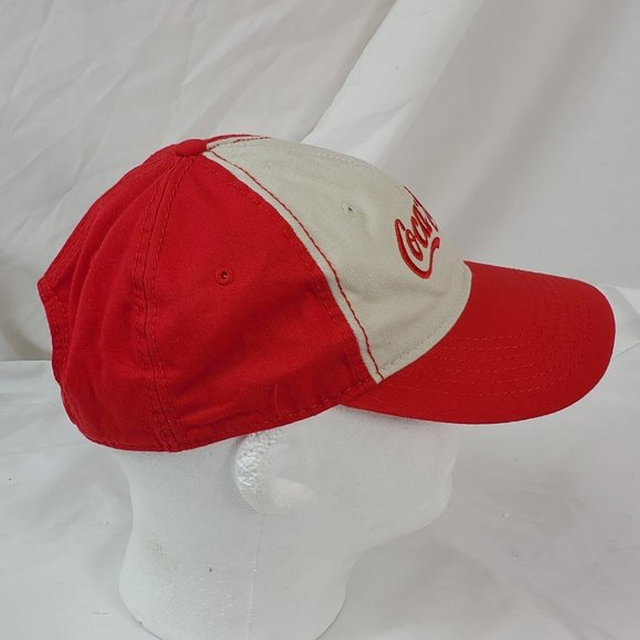Coca Cola Trucker Hat Snapback Baseball Vintage 1886 red white - Picture 5 of 10